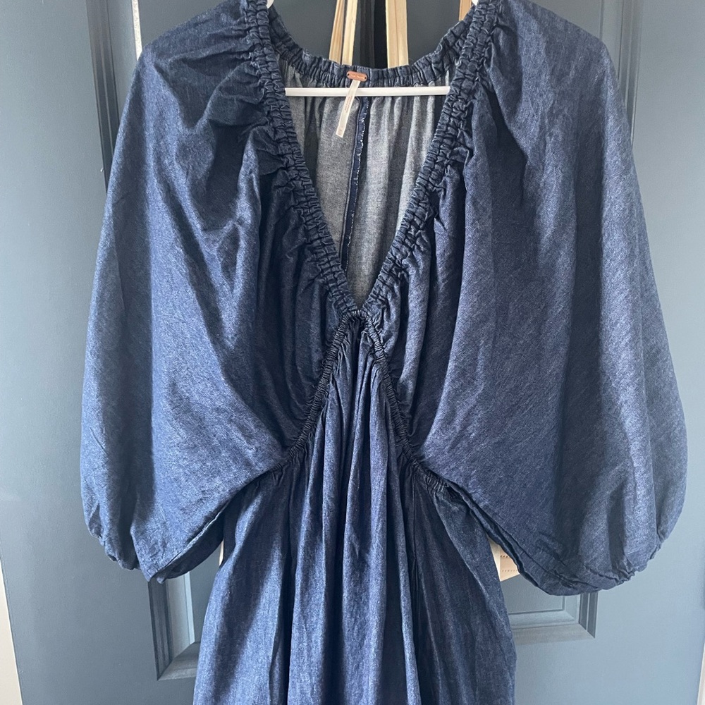 Free People Portia Denim Dress